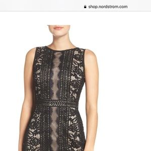 Black lace dress, size 12 Adrianna Papell.